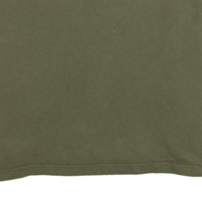 C.P. Company Men's Green Cotton Short Sleeve Polo Shirt Size S