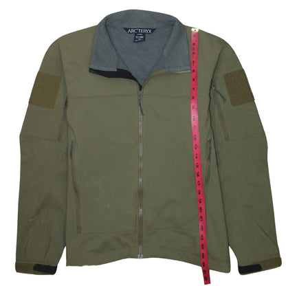 Arc'teryx Men's Green Softshell Jacket L Lightweight Outdoor
