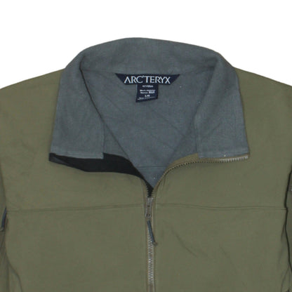 Arc'teryx Men's Green Softshell Jacket L Lightweight Outdoor
