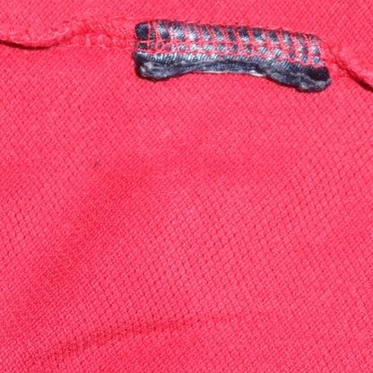 Tommy Hilfiger Men’s Red Slim Fit Polo Shirt Size 2XL Cotton