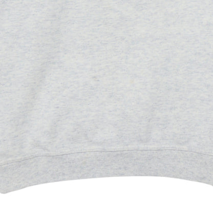 Champion Mens Grey Embroidered Logo Pullover Sweatshirt M