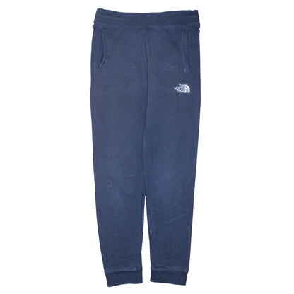 The North Face Boys Blue Cotton Jogger Trousers 14-16 Years Elastic Waist