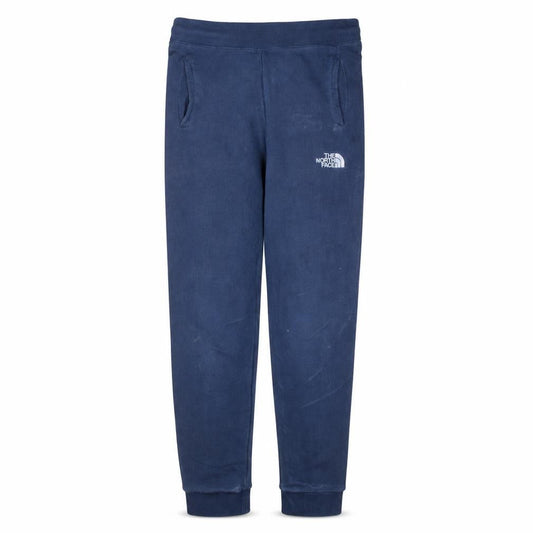 The North Face Boys Blue Cotton Jogger Trousers 14-16 Years Elastic Waist