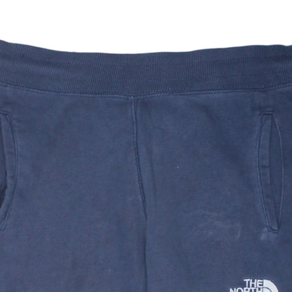 The North Face Boys Blue Cotton Jogger Trousers 14-16 Years Elastic Waist