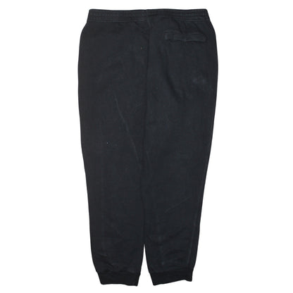 Nike Men's Black L Fleece Sweatpants Joggers Tapered Fit