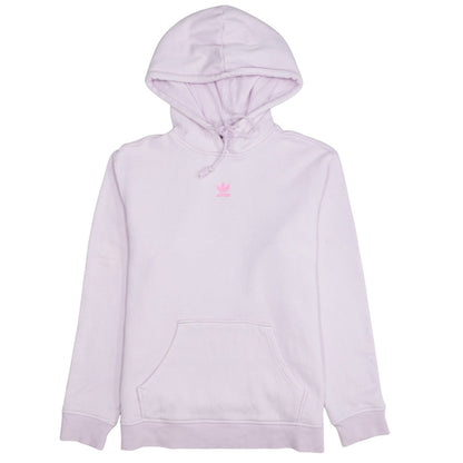 Adidas Womens Lilac Hoodie Medium Pullover Hooded Sweatshirt