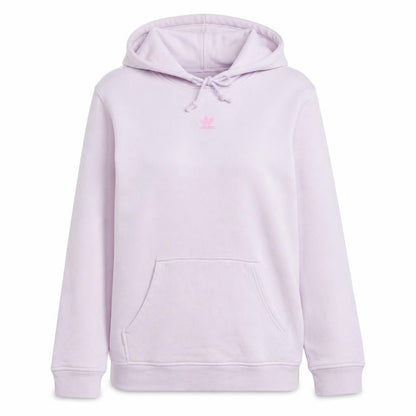 Adidas Womens Lilac Hoodie Medium Pullover Hooded Sweatshirt