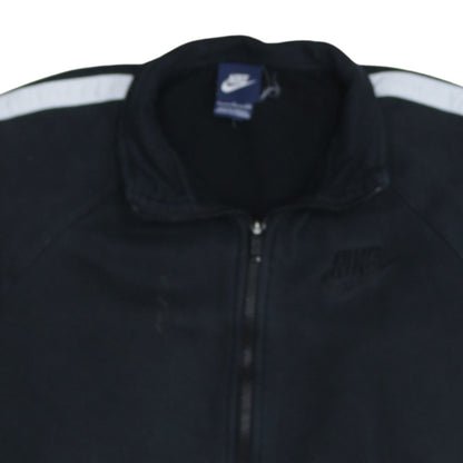 Nike Men's Black Full Zip Fleece Sweatshirt Size S