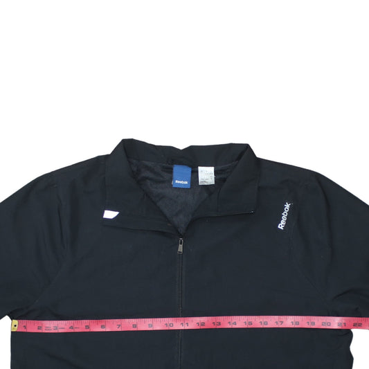Reebok Women’s Black Size 16 Lightweight Track Jacket