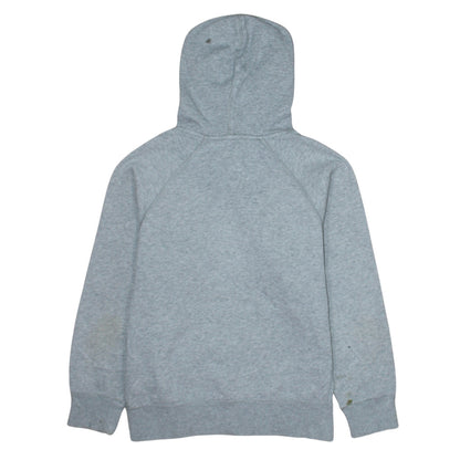 Nike Boys Grey Pullover Hoodie 12-13 Years Large Graphic Print Logo