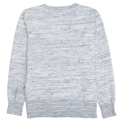Champion Women’s Grey Marl Pullover Sweatshirt Large Cotton Blend