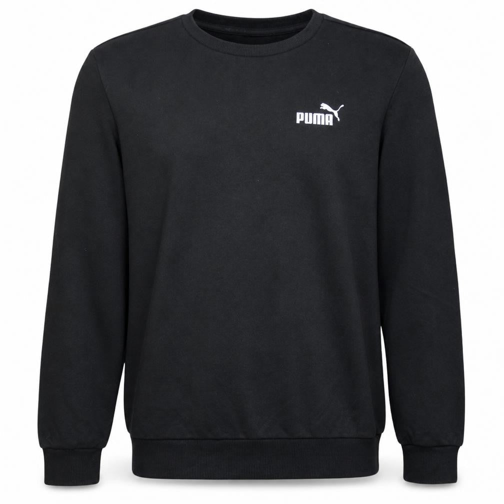 Puma Men’s Black Crew Neck Pullover Sweatshirt Size M