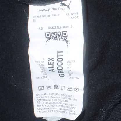 Puma Men’s Black Crew Neck Pullover Sweatshirt Size M