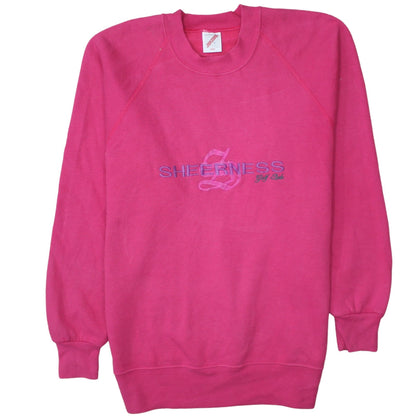 Jerzees Womens Pink Sheerness Golf Club Pullover Sweatshirt Size L