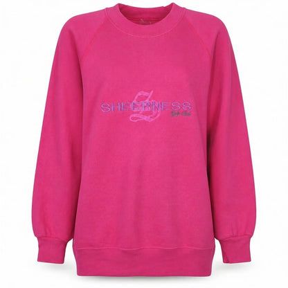 Jerzees Womens Pink Sheerness Golf Club Pullover Sweatshirt Size L