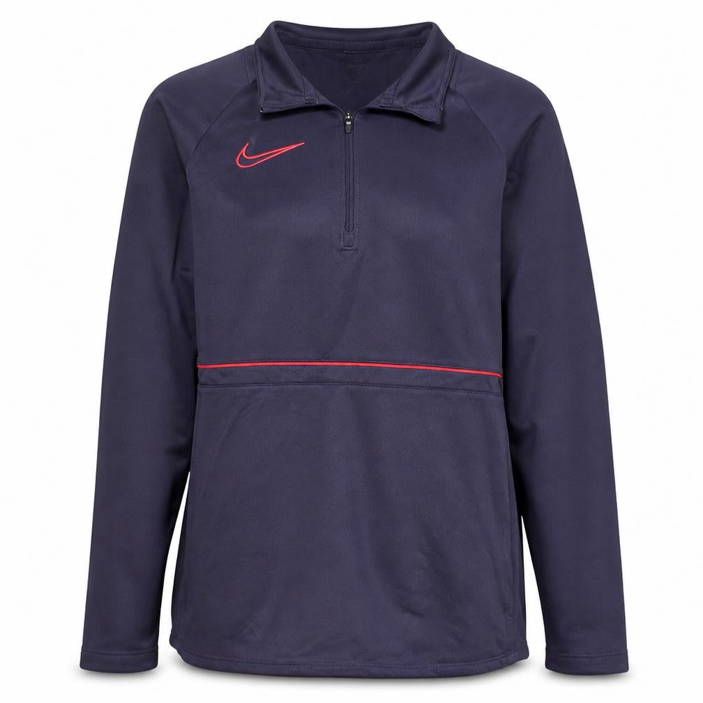Nike Womens Purple Dri-FIT 1/4 Zip Sweatshirt XS Sports Top
