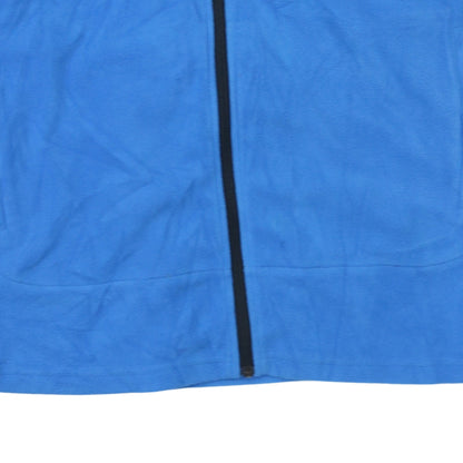 The North Face Men's Blue Fleece Full Zip Outdoor Jacket XL