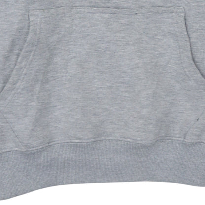 Alpha Industries Men’s Grey NASA Pullover Hoodie M Fleece Embroidered