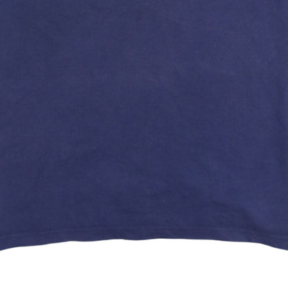 Adidas Men's Blue Short Sleeve Polo Shirt Size M