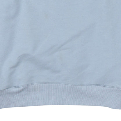 FILA Women Blue Crew Neck Pullover Sweatshirt Size L