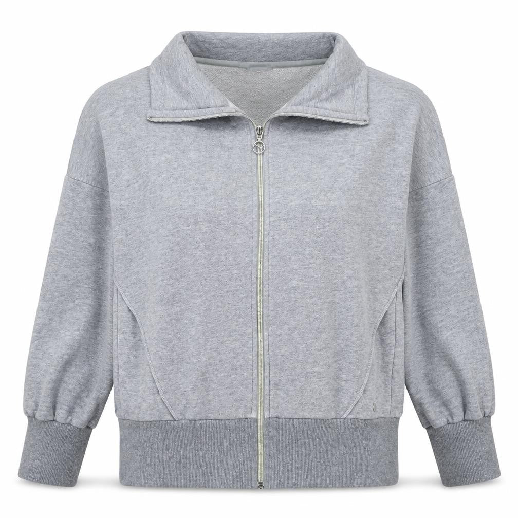 Puma Womens Grey Full Zip Sweatshirt UK 14
