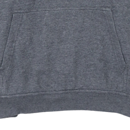 Nike Men's Grey Pullover Hoodie Size M Fleece Regular Fit