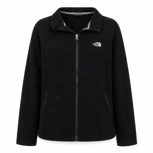 The North Face Women's Black Fleece Full Zip Jacket Size M