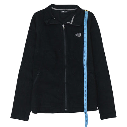 The North Face Women's Black Fleece Full Zip Jacket Size M