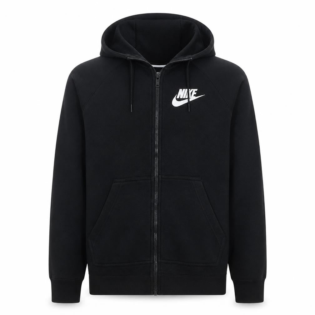 Nike Men's Black Full Zip Hoodie Small Sports Fleece