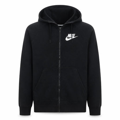 Nike Men's Black Full Zip Hoodie Small Sports Fleece
