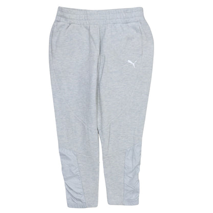 Puma Women Grey Jogger Trousers Size 12 Elastic Waist