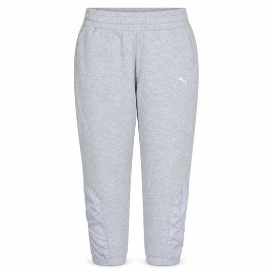 Puma Women Grey Jogger Trousers Size 12 Elastic Waist