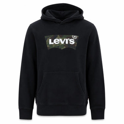 Levi's Men's Black Camouflage Logo Pullover Hoodie Size S