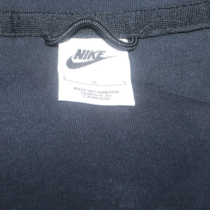 Nike Men's Black Full Zip Hoodie Size L Sportswear Fleece Jacket