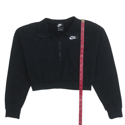 Nike Women's Black XS 1/2 Zip Pullover Sweatshirt