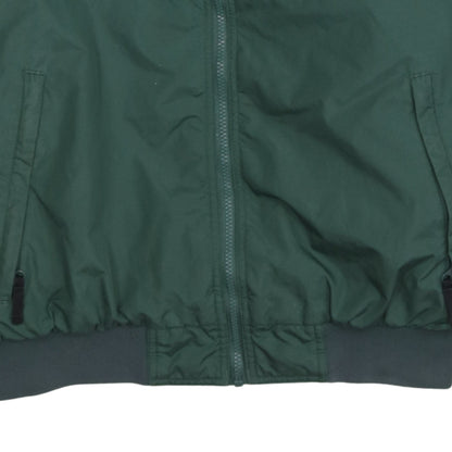 Columbia Men's Green Bomber Jacket M Nylon Outdoor Casual