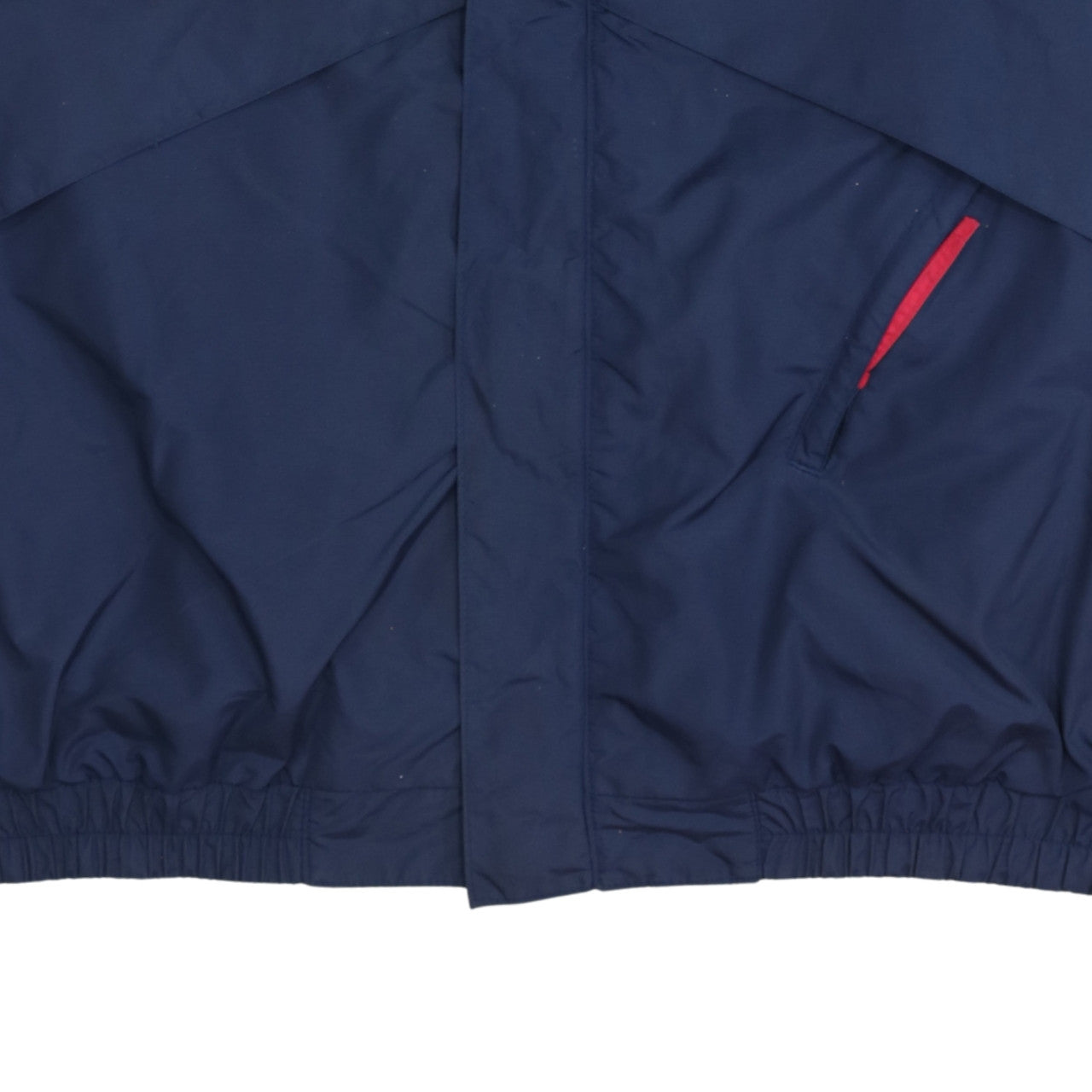 Columbia Men's Blue M Windbreaker Jacket with Red Lining
