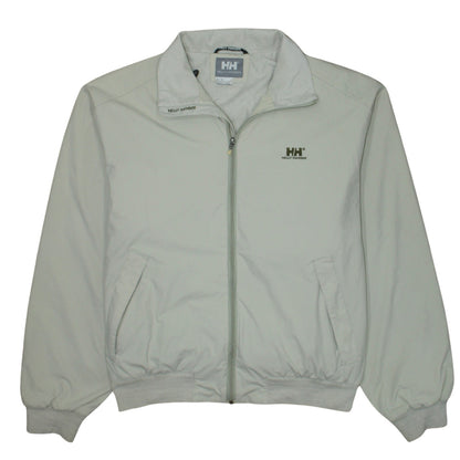Helly Hansen Men's Beige Nylon Lightweight Full Zip Jacket M