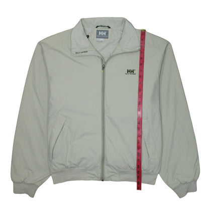 Helly Hansen Men's Beige Nylon Lightweight Full Zip Jacket M