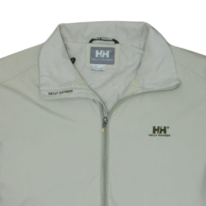 Helly Hansen Men's Beige Nylon Lightweight Full Zip Jacket M
