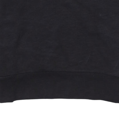 Levi's Men's Black Logo Crew Neck Long Sleeve T-Shirt Size M