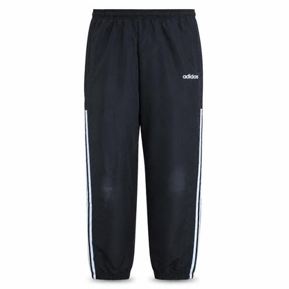 Front view of Adidas Men's Black Joggers L Elastic Waist Sports Trousers
