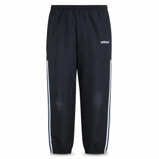 Front view of Adidas Men's Black Joggers L Elastic Waist Sports Trousers
