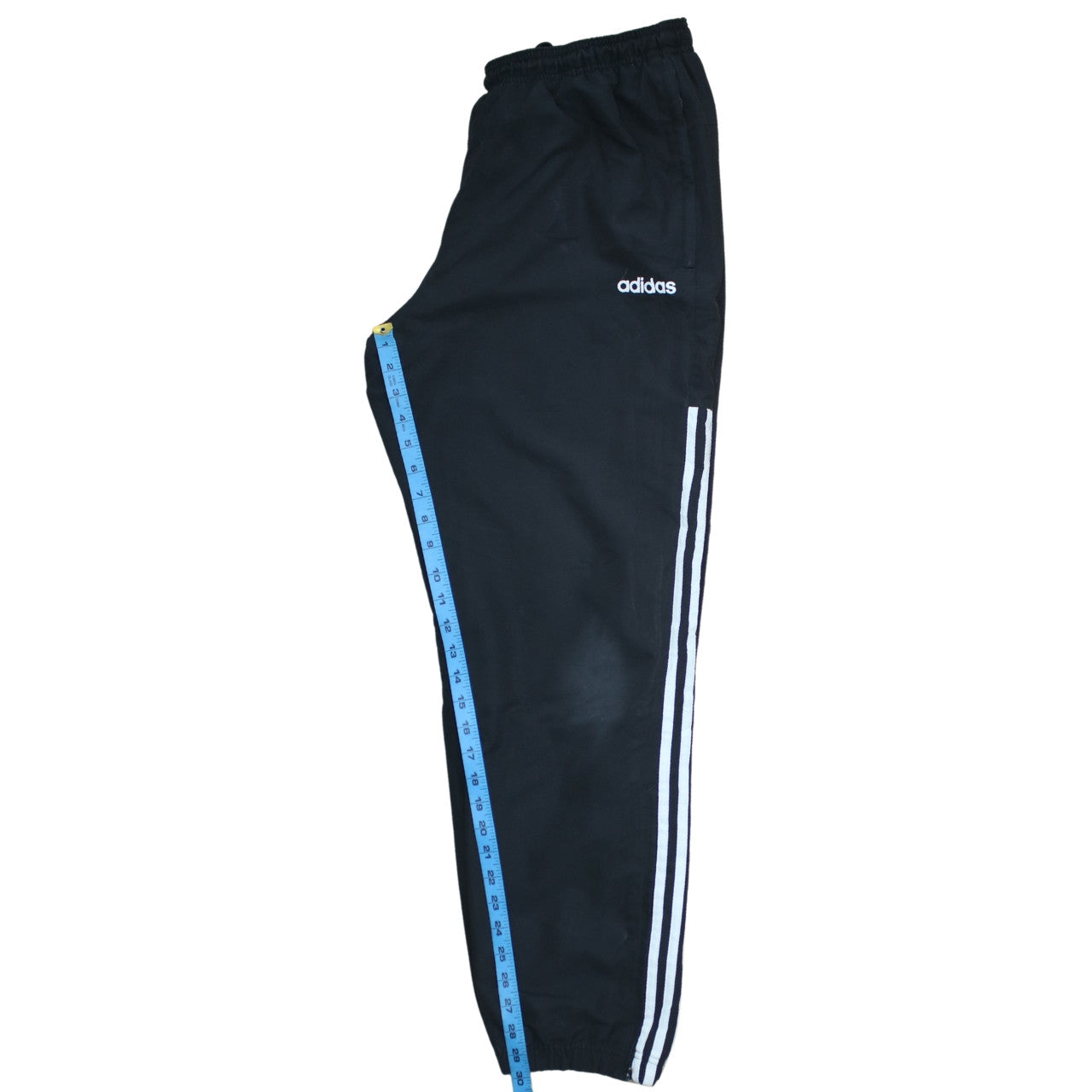 Adidas Men's Black Joggers L Elastic Waist Sports Trousers