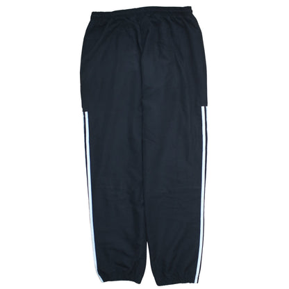 Adidas Men's Black Joggers L Elastic Waist Sports Trousers