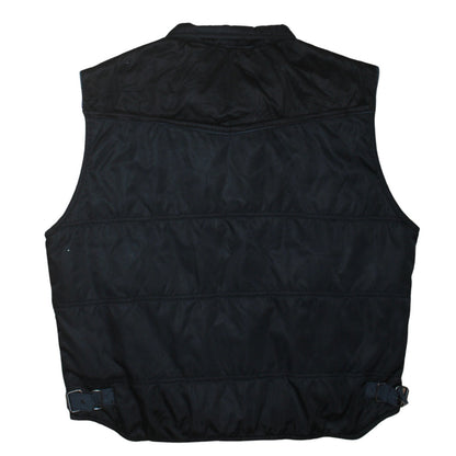 Wrangler Men's Black L Padded Waistcoat Bodywarmer Vest