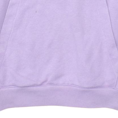 Champion Women's Purple Pullover Hoodie Medium Embroidered Logo