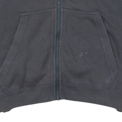Nike Men's Grey Full Zip Hoodie Size M Fleece Sportswear