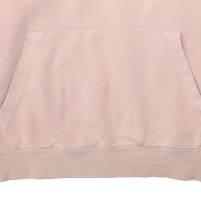 Nike Womens Pink Pullover Hoodie XL Cotton Blend Casual Sweatshirt