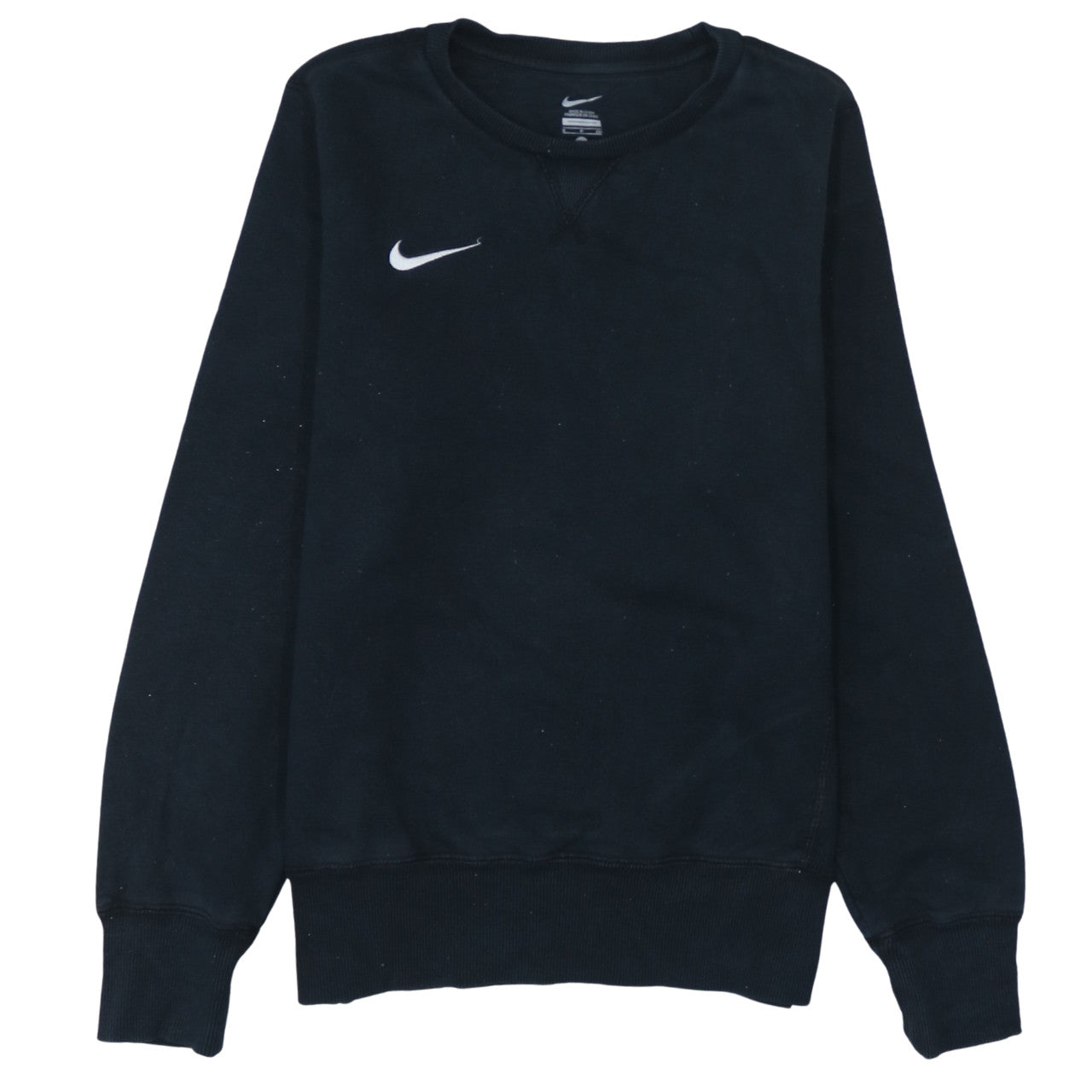 Nike Men's Black Crew Neck Pullover Sweatshirt Size S